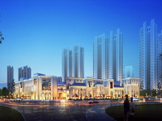 台州万科城效果图