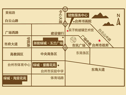 紫薇花园位置图