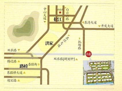 铭豪花苑位置图