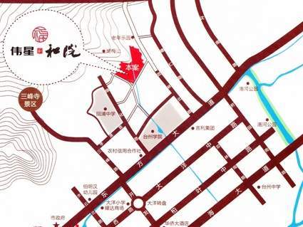 伟星和院位置图